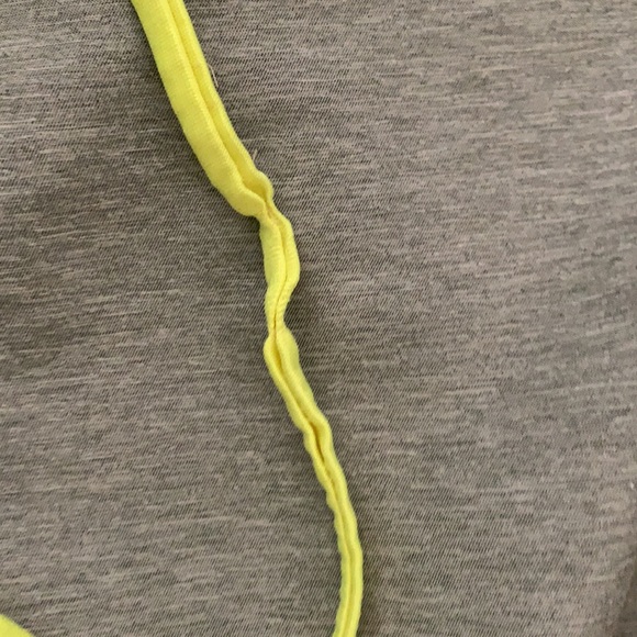 Neon 90s yellow/green bikini top preowned fits like S - Picture 5 of 7